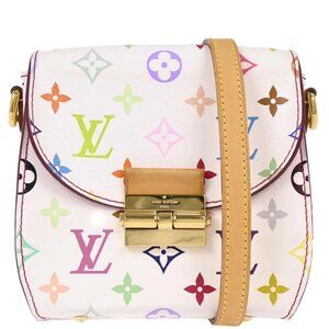 Louis Vuitton White Multicolor Heartbreaker Shoulder Bag M40660 AQ00185